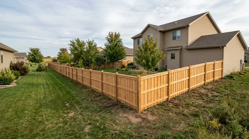 Wood & Privacy Fence Installation Lincoln