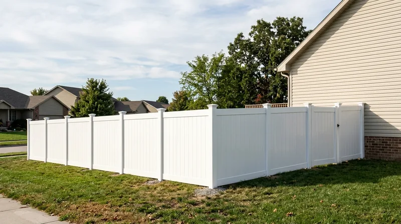 Vinyl & PVC Fence Installation Lincoln